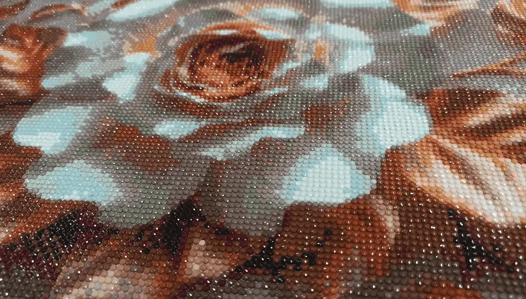 Алмазная мозаика оформление в рамку